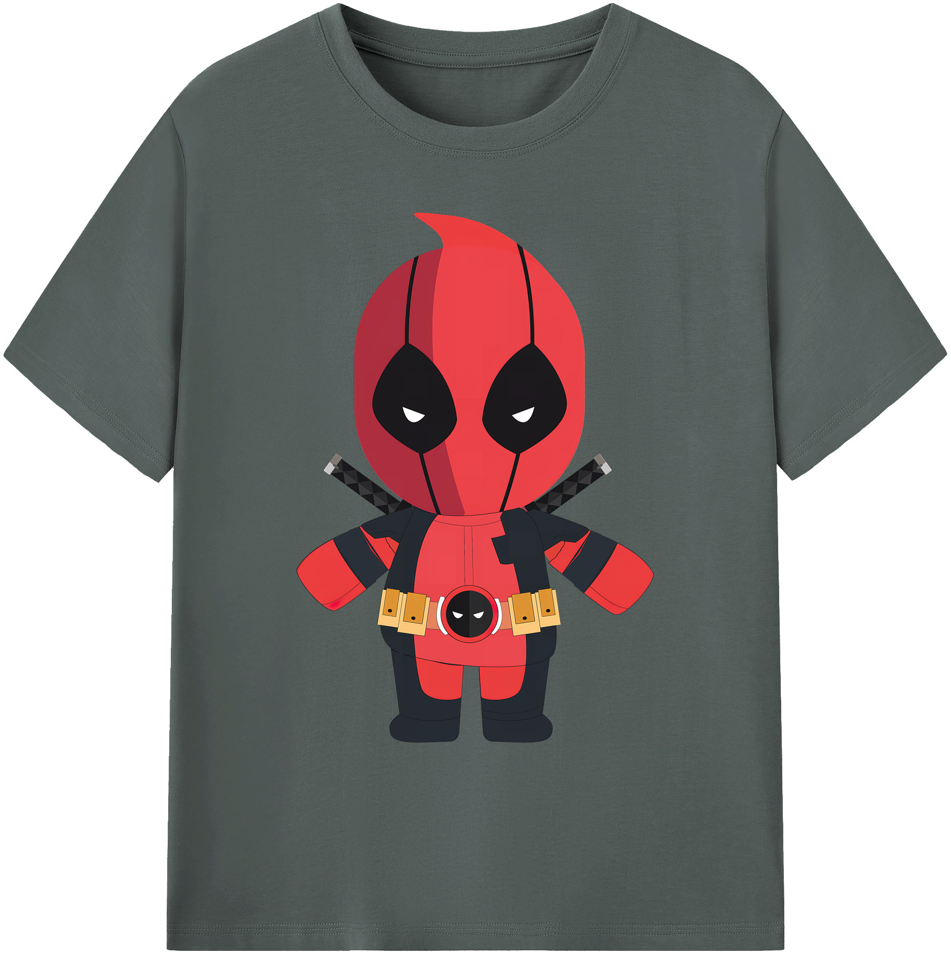 （画像用） Deadpool デッドプール 綿100％ メンズ半袖Tシャツ｜肌触りやわらか＆通気性